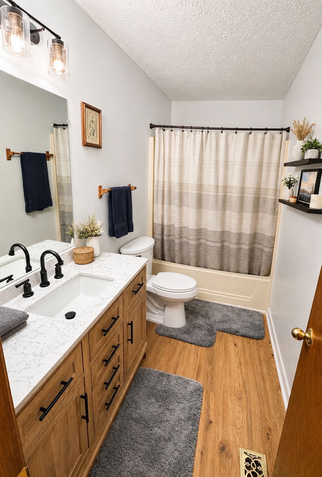 bathroom vanity replacement Nashville Tennessee before and after