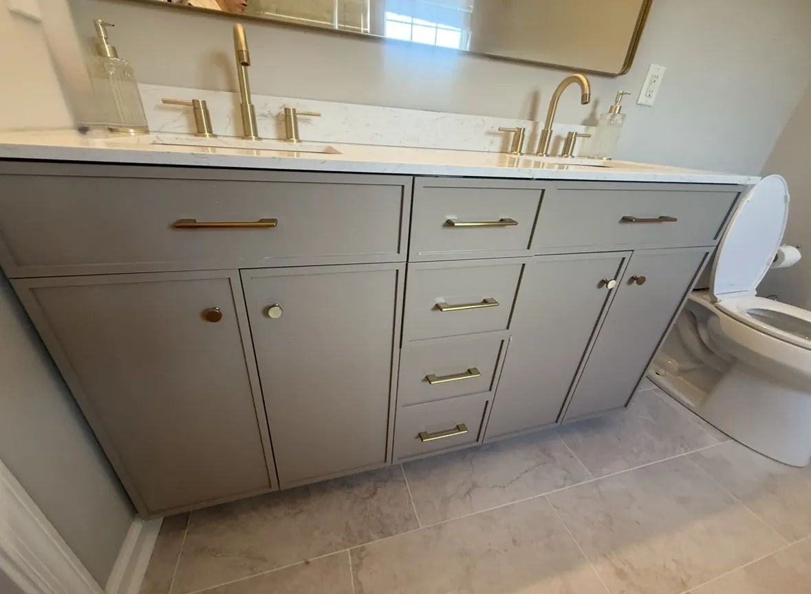 Home interior after full reconstruction - Holgate Ct, Nashville