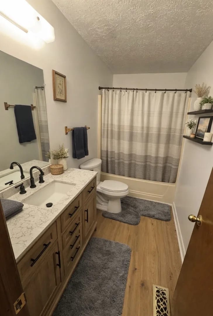 Room after mold remediation and restoration - Summertime Dr, Murfreesboro