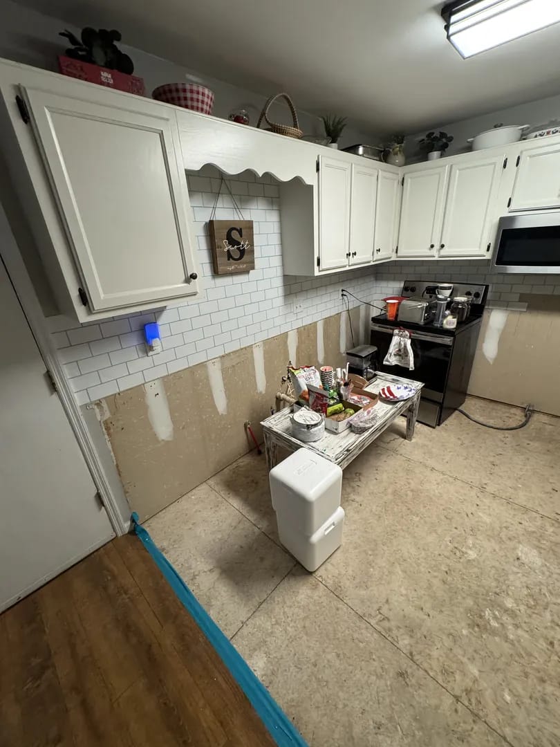 Kitchen before renovation - Hunters Branch, Antioch
